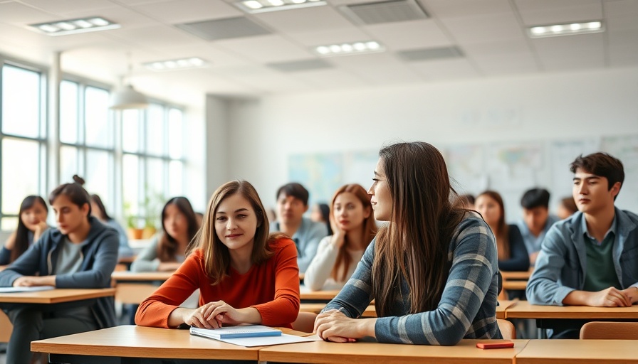 Students in El Paso classroom during lesson discussion.