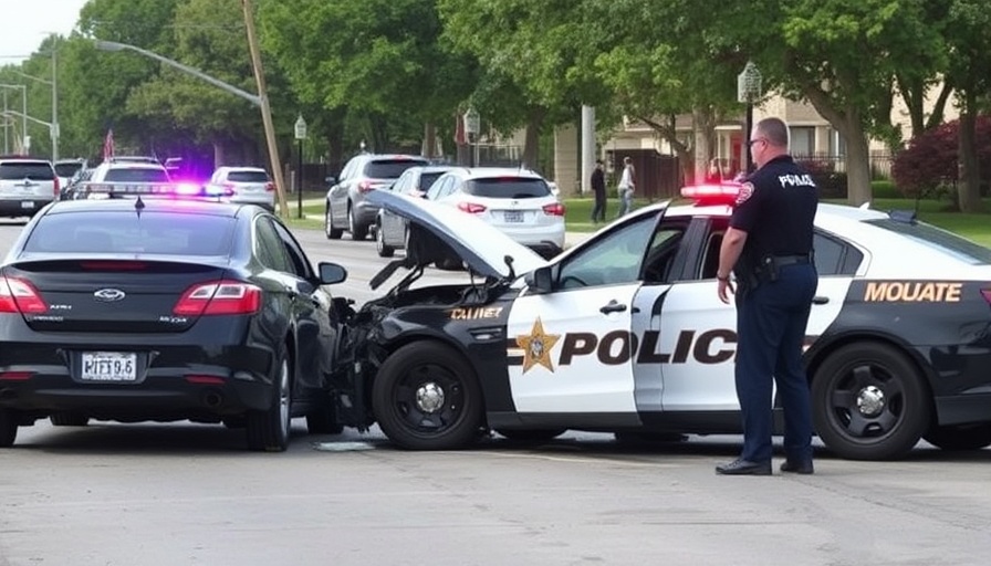 Two Southlake officers involved in unrelated, nearby crashes Monday afternoon