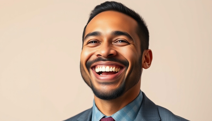 Smiling man in formal attire headshot, reflecting success in entrepreneurship.