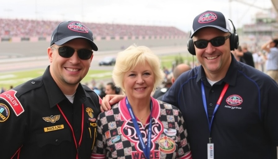 Southlake officer with terminal cancer gets VIP experience at Texas Motor Speedway NASCAR race