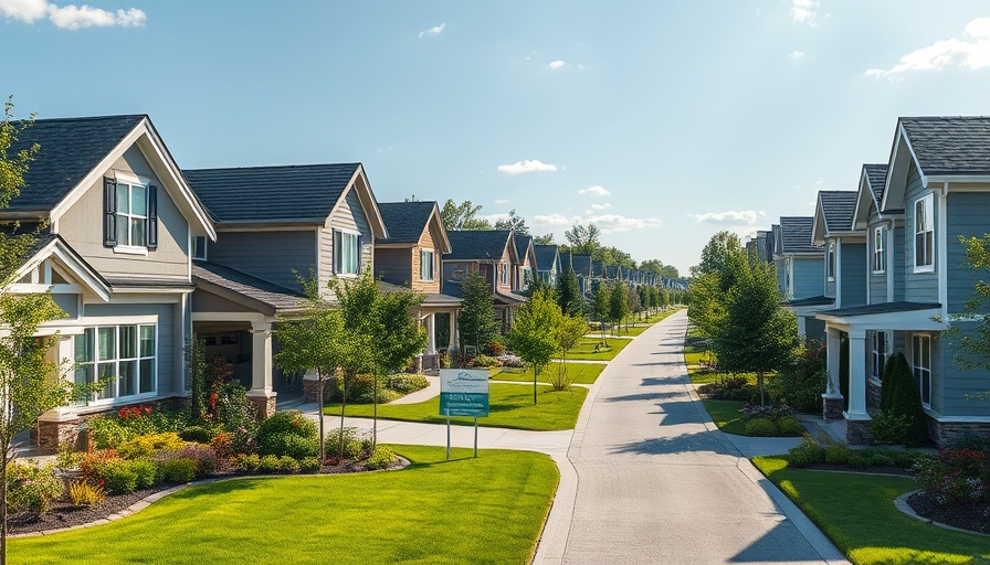 Modern subdivision in San Antonio showcasing new housing developments.