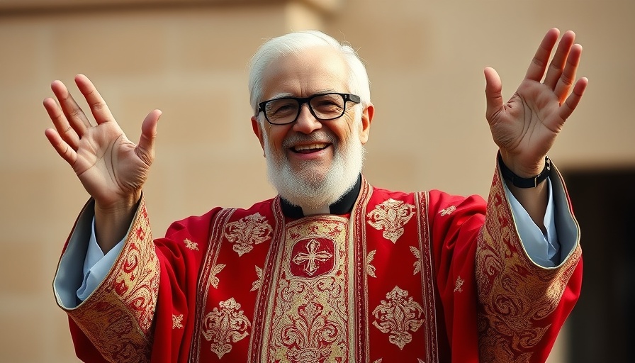Pope Leo XIV delivering migration message.