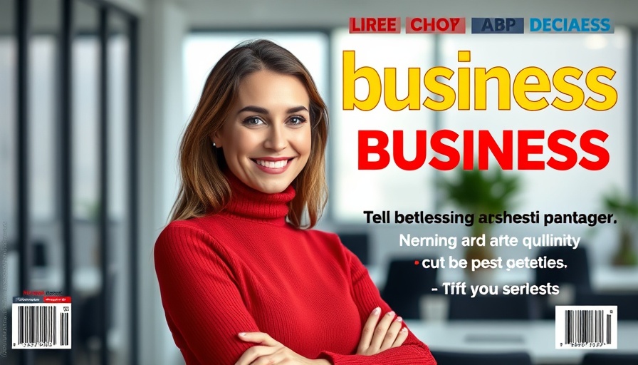 Business magazine cover featuring a confident woman in red, AI increasing insider threat risk.