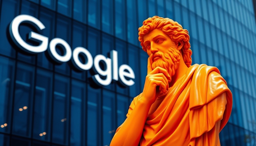 Aristotle statue at Google campus, Project Aristotle workplace theme.