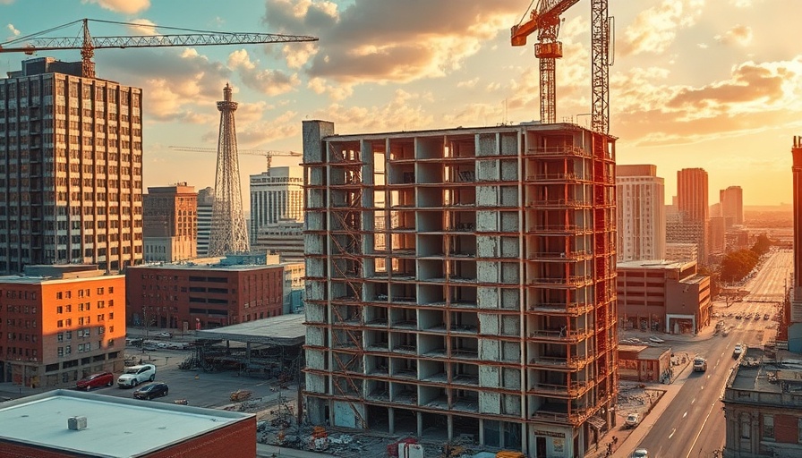 San Antonio News: Building demolition near iconic tower.