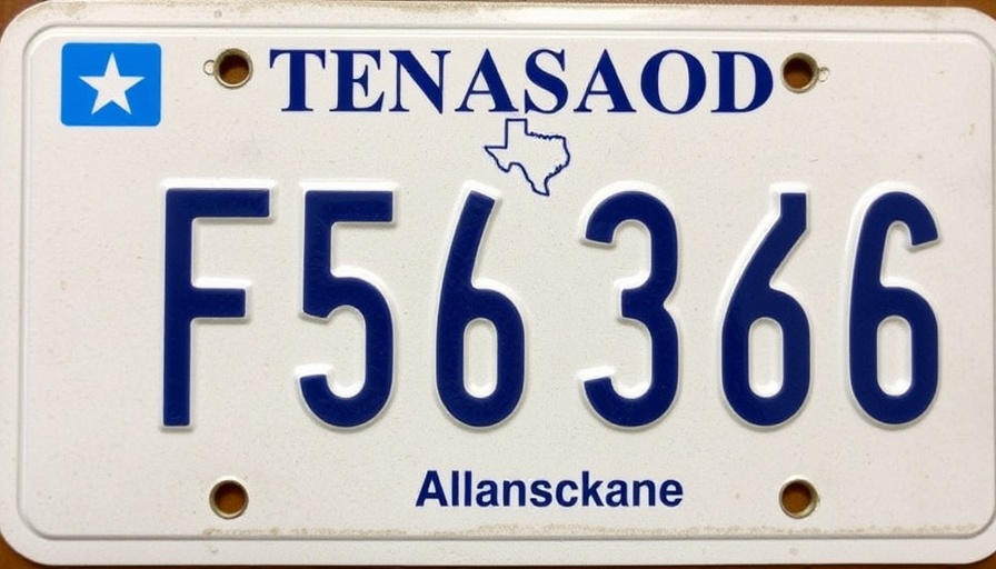 Paper license tags eliminated in Texas. Deadline approaches to move to metal temp tags