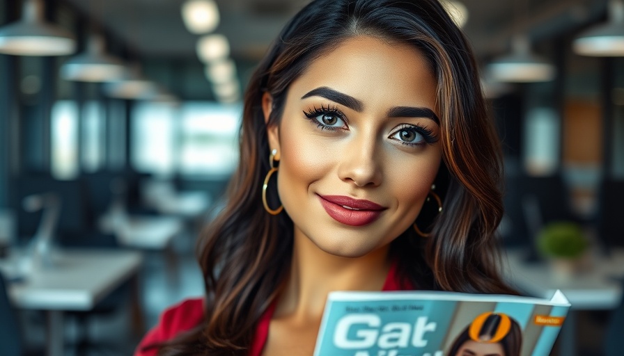 Magazine cover featuring female entrepreneur promoting Employee Retention Tax Credit Claims.