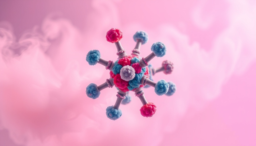 Abstract molecular structure symbolizing quiet innovation in technology.