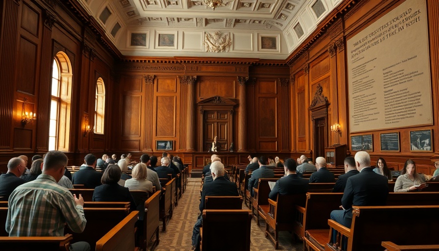 Houstonians in courtroom discussing budget preferences.