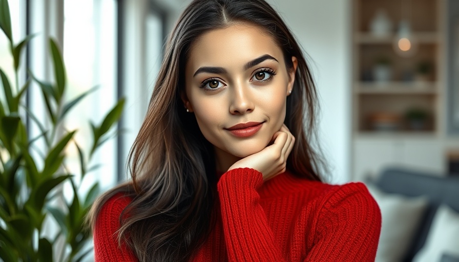 Influencer posing confidently on magazine cover, female founders theme.