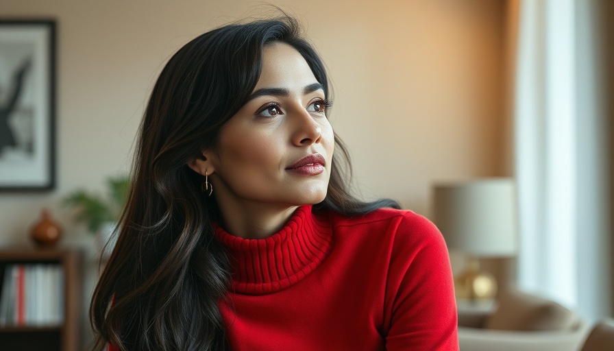 Confident woman making decisions in uncertain times, magazine style