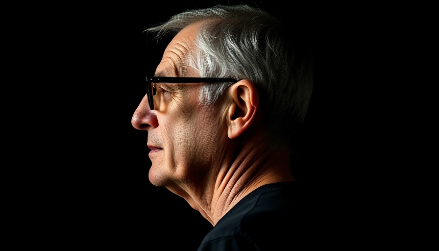 Profile of an older man in glasses showing focus, great leaders accountability.