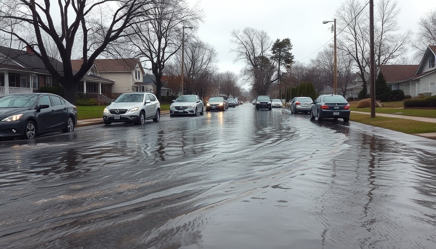 Suburban street flooding highlights Harris County flood bond funding shortfall.