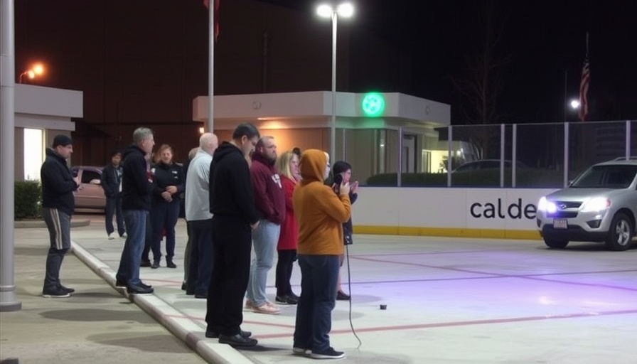 Dallas hockey community prays outside hospital for 13-year-old struck by car