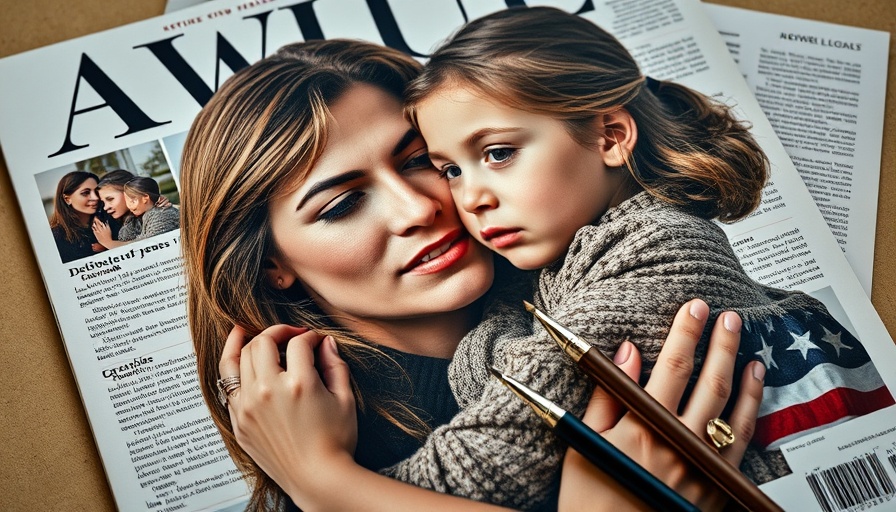 Texas News magazine cover addressing new mothers in distress.