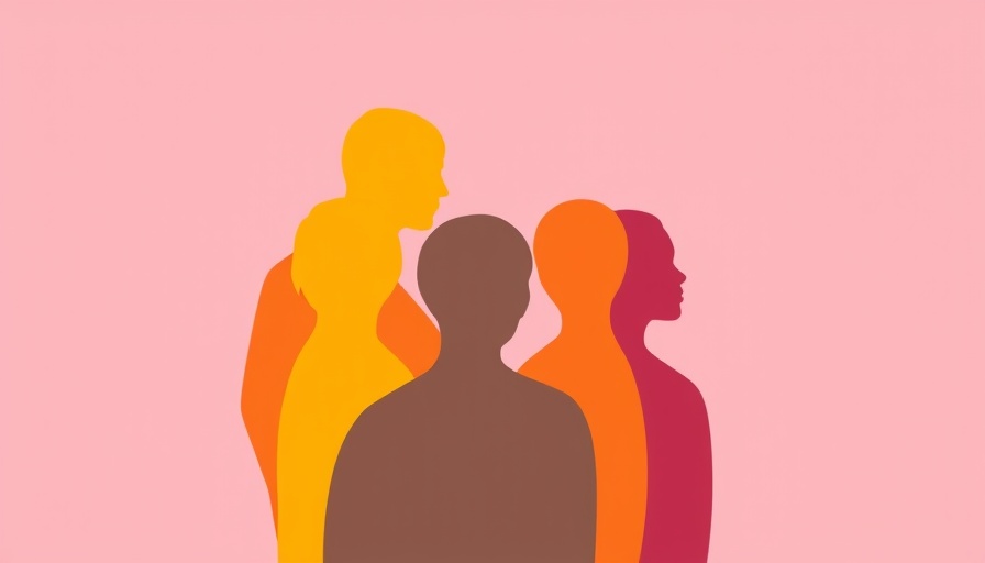 Colorful abstract heads illustrating the importance of human connection.
