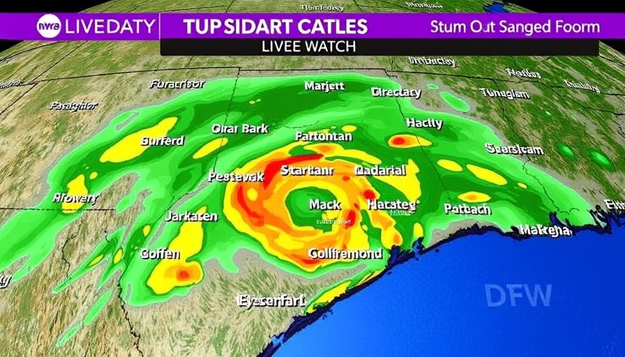 LIVE RADAR: Storm chances continue for North Texas; A Flood Watch is in effect for DFW
