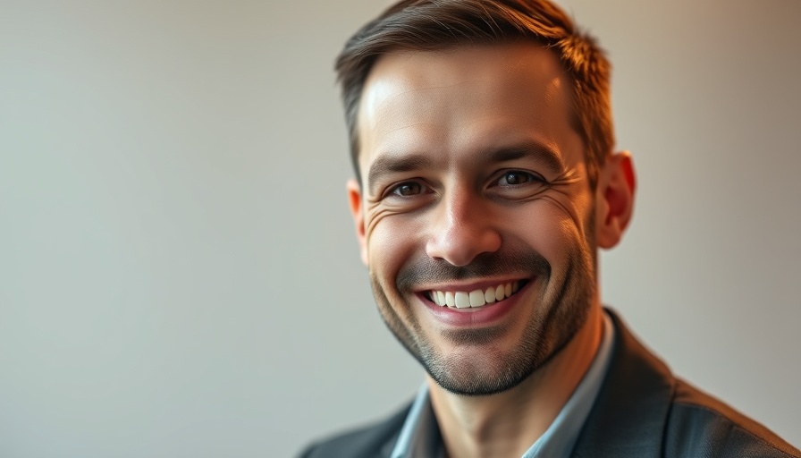Confident professional portrait related to AI for Marketing.