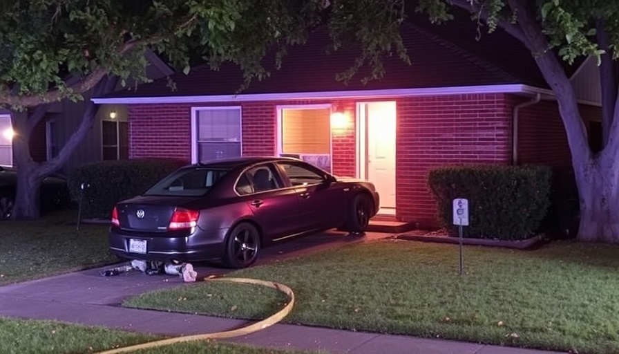 1 dead, 1 critically injured after car crashes into two Dallas homes, police say