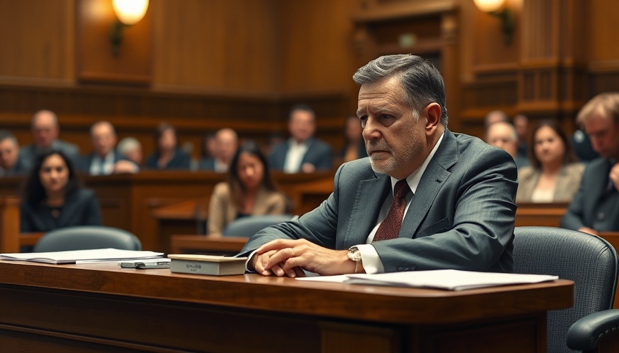 Courtroom scene related to El Paso desert deaths case.