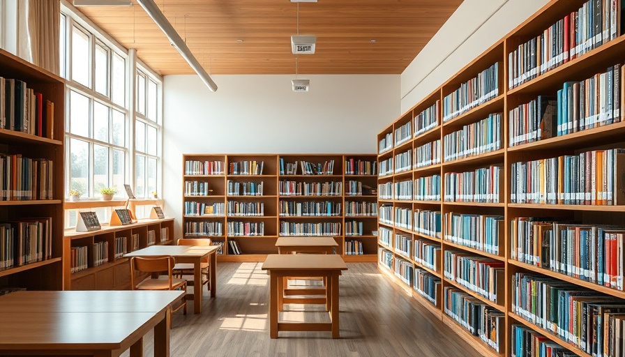 School library in Judson ISD showcasing compliance with Texas laws