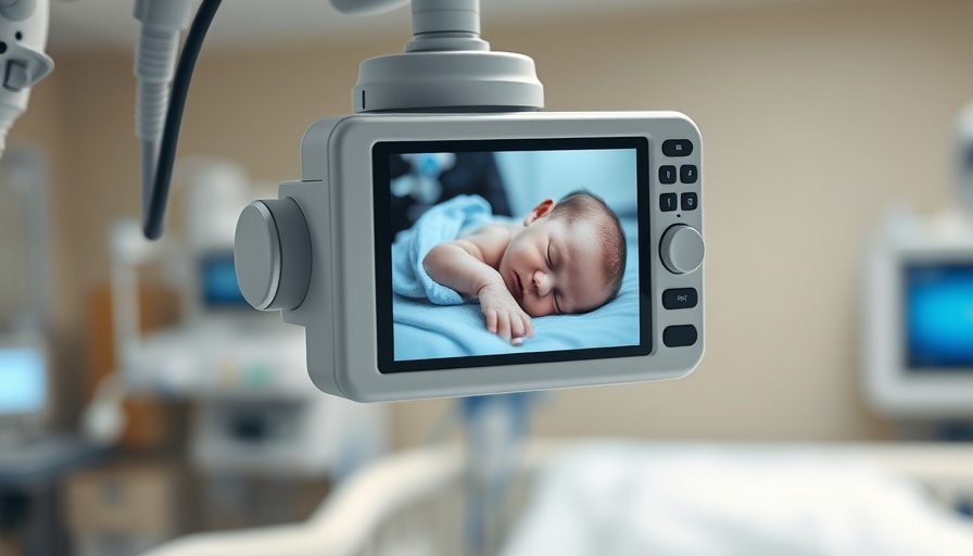 NICU camera offering 24/7 video access for parents.