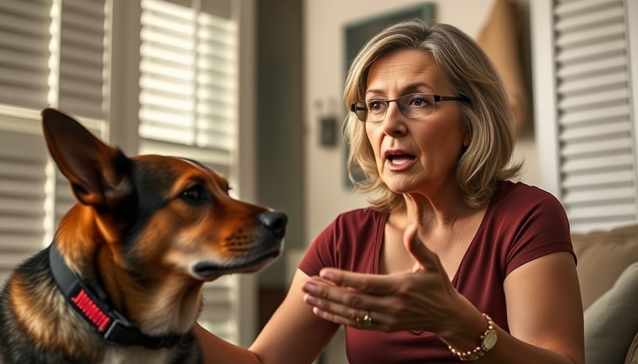 Florida woman passionately recounts saving dog from alligator indoors.