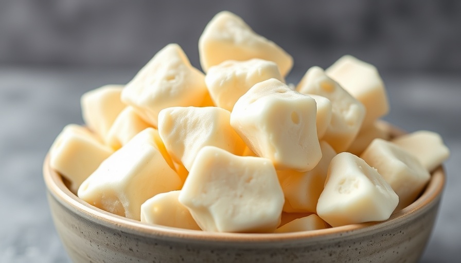 Close-up of cheese curds for National Cheese Curd Day.