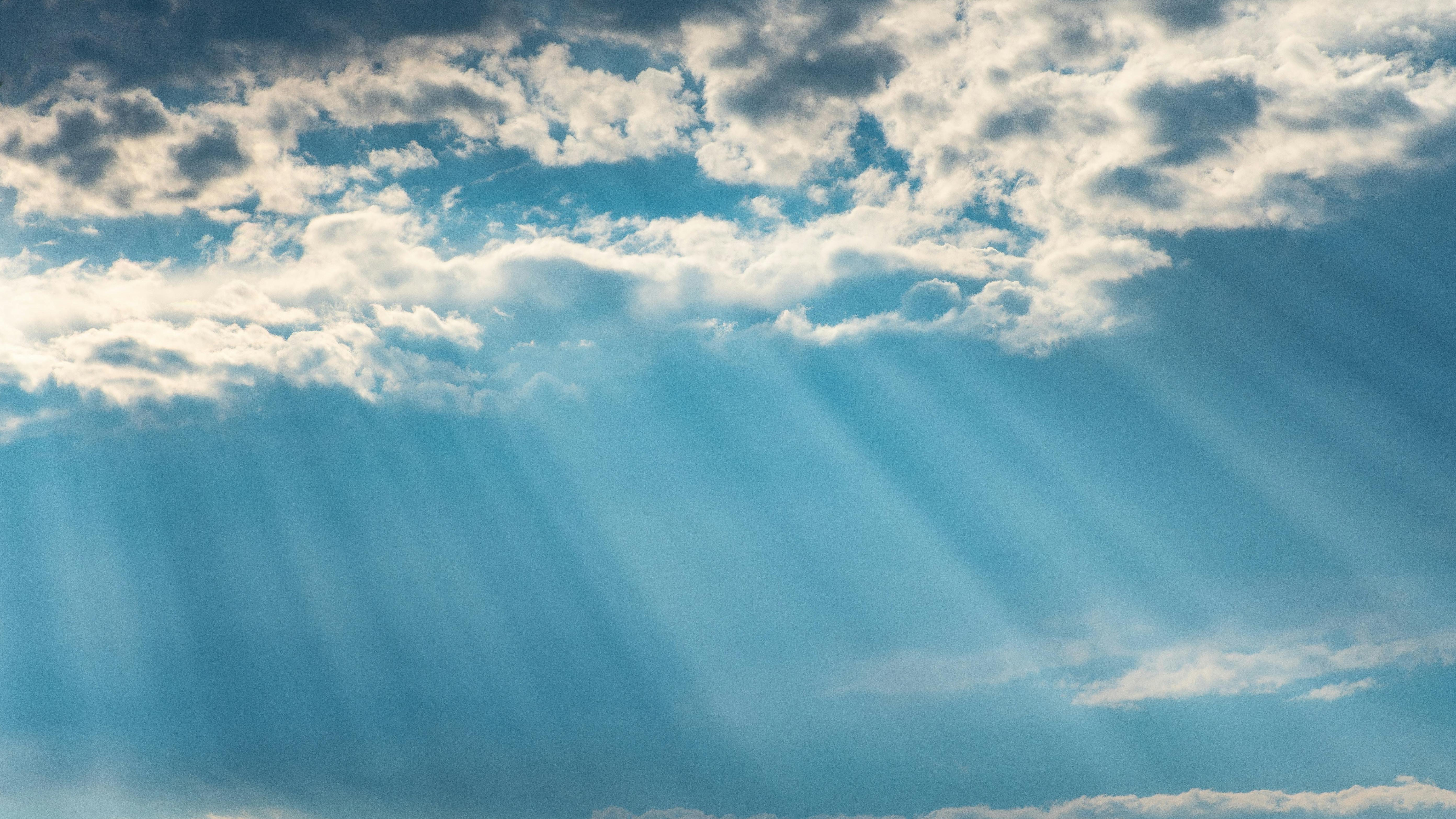 Brighter skies comeback with weather reporter presenting forecast.