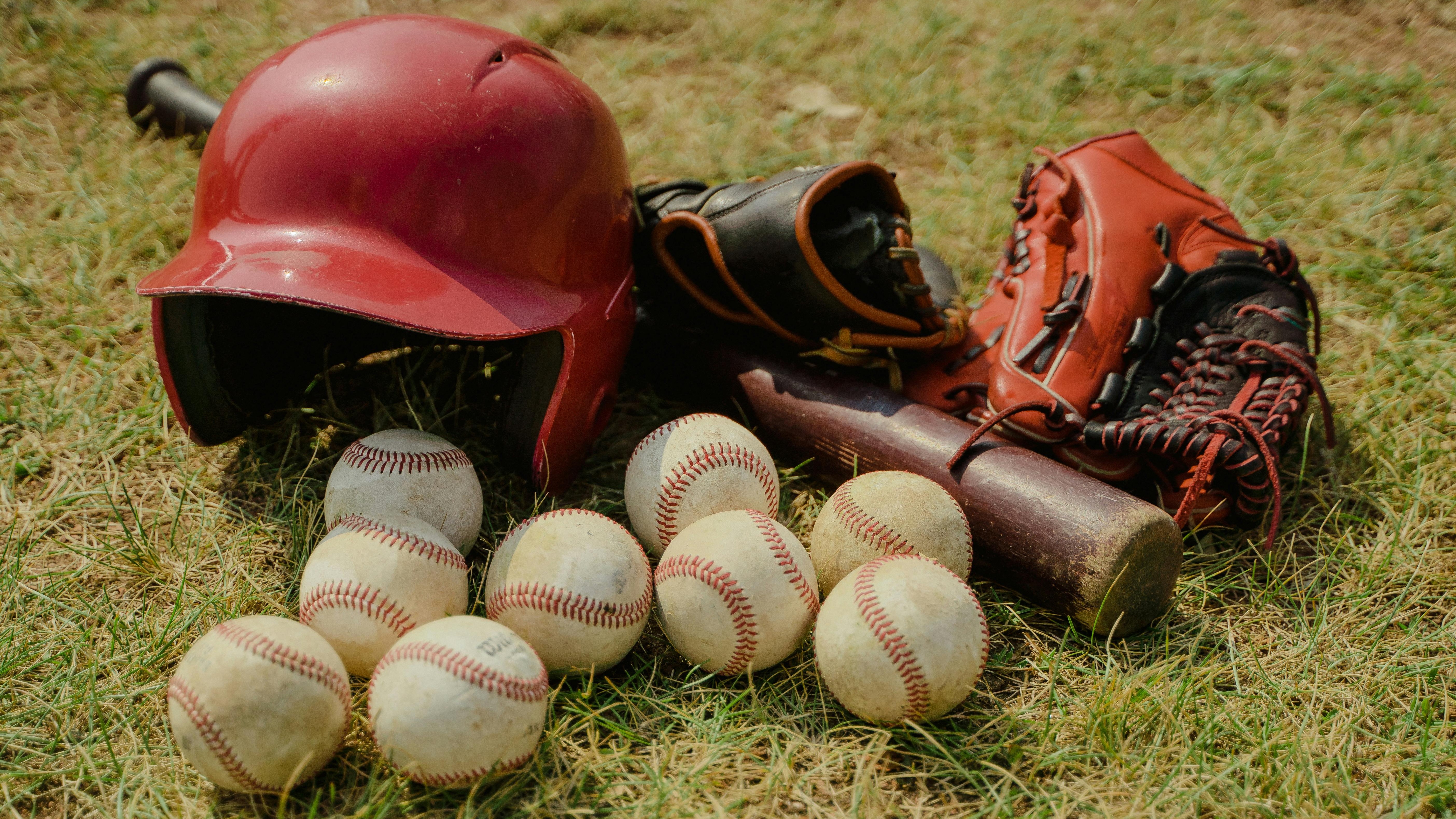 Dynamic baseball player running during game, vibrant outdoor scene.