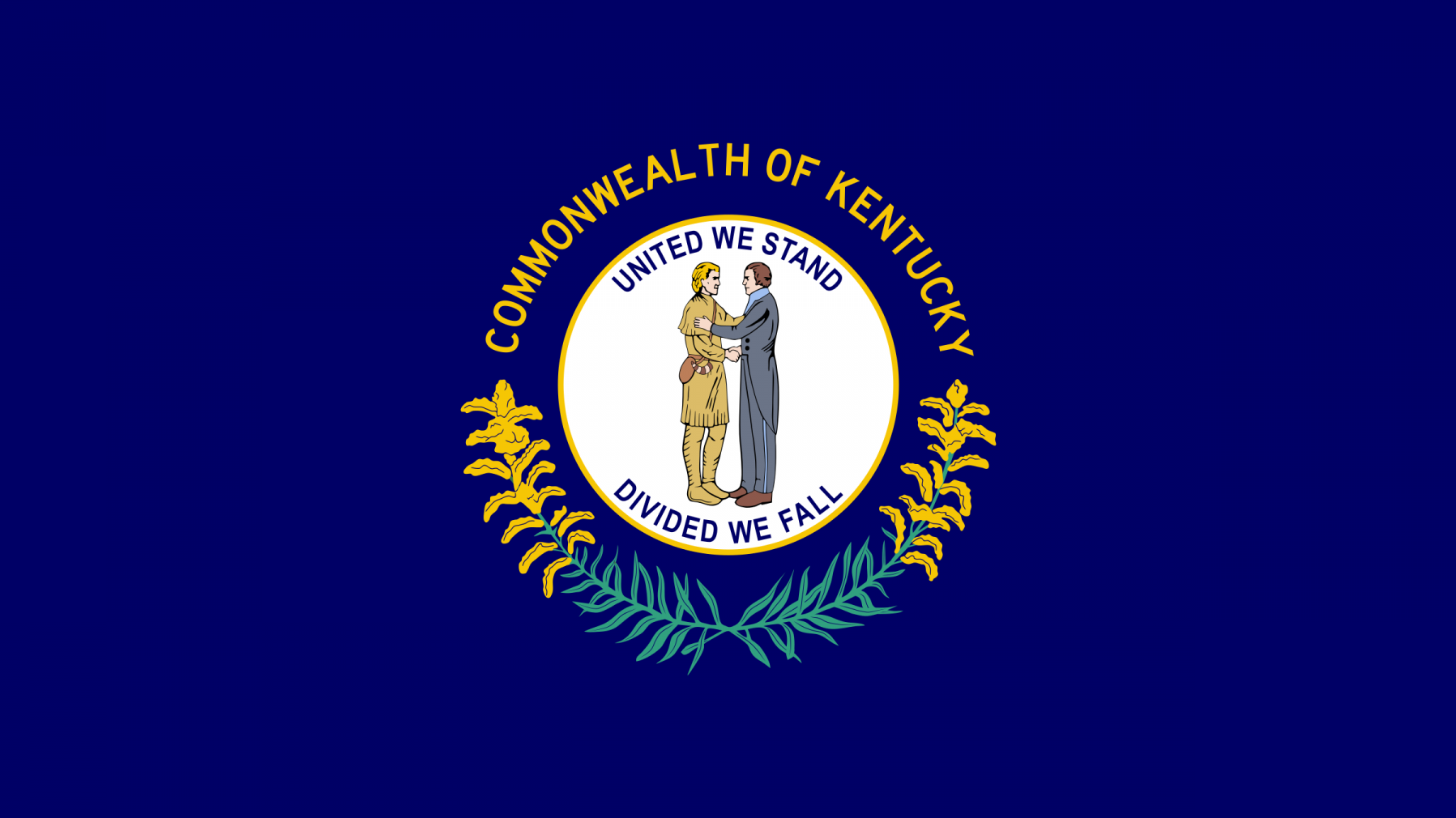 Kentucky state map with highlighted cities for National Kentucky Day.