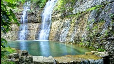 Waterfall at Dogwood Canyon
