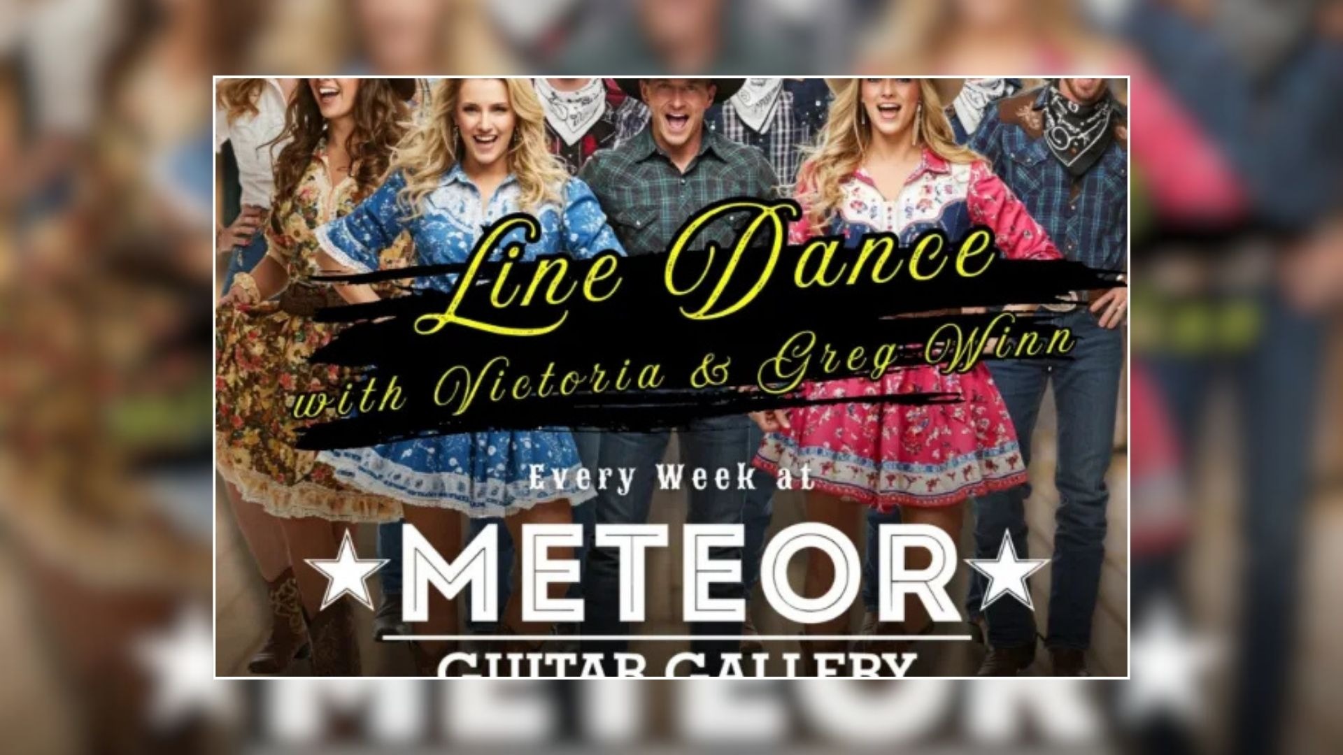 Country Line Dance Night 6-12-25
