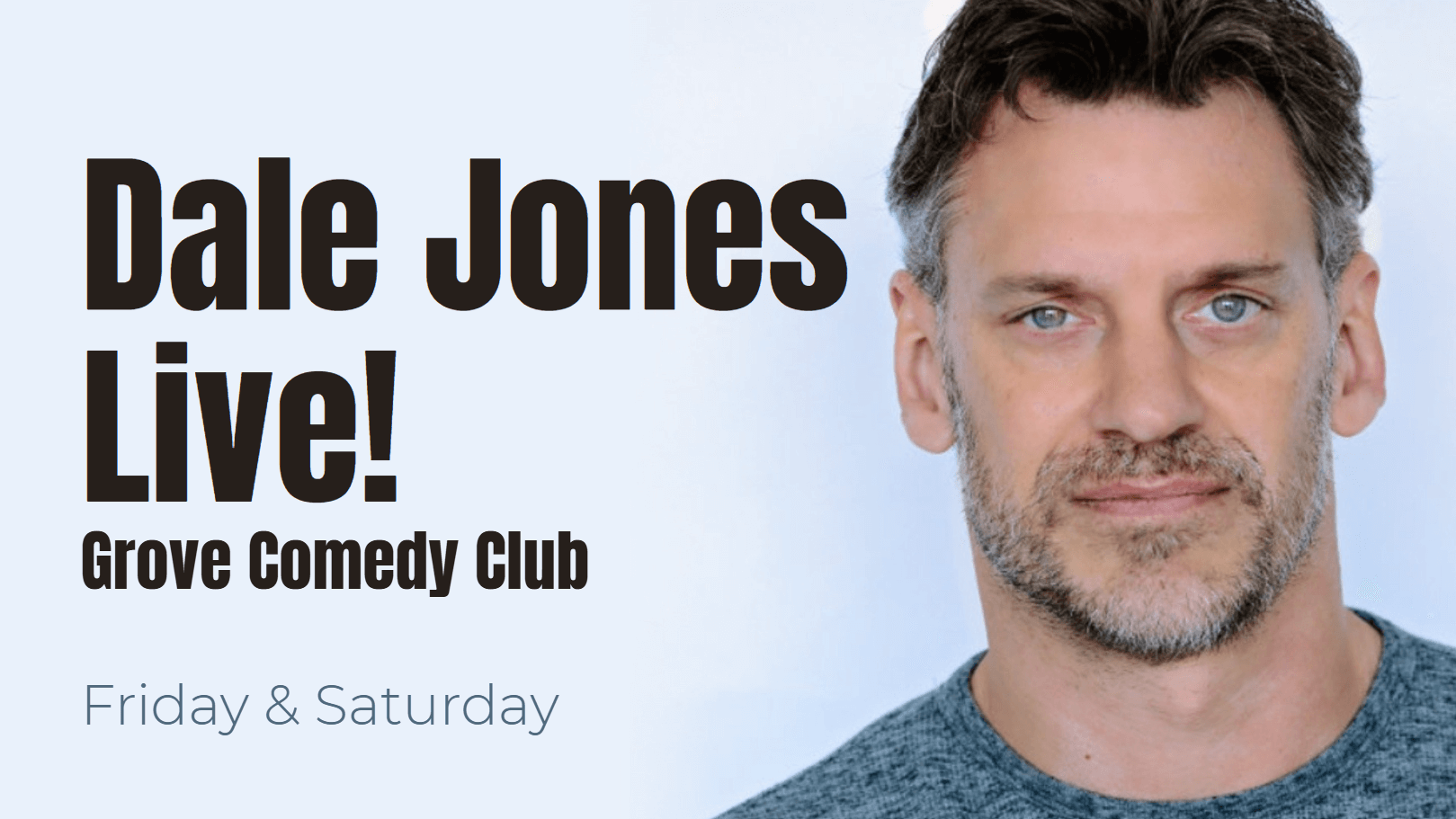 Dale Jones Comedy Show in Northwest Arkansas.