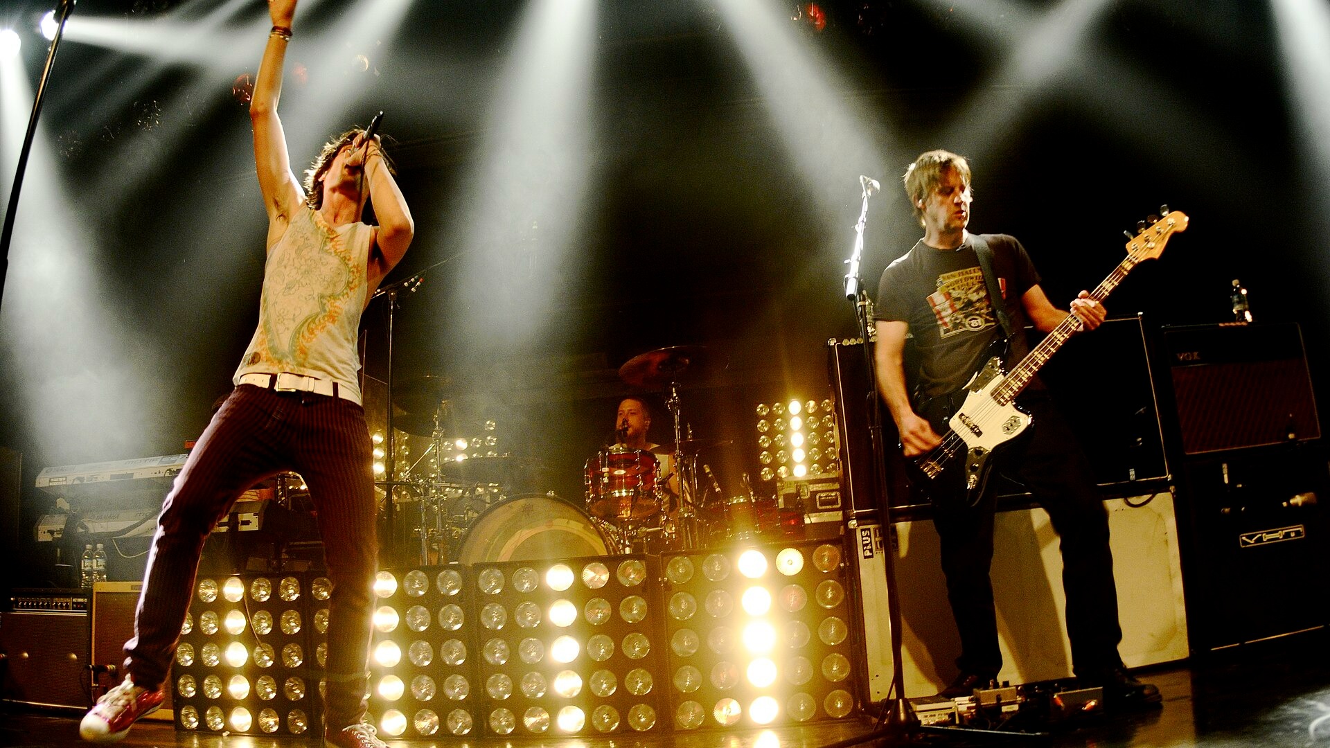 The All-American Rejects performing at the Hampton Casino Ballroom