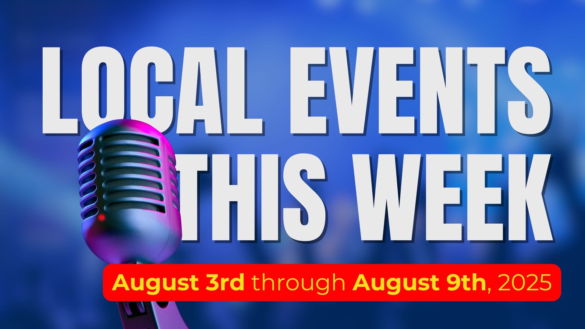 Event this week poster