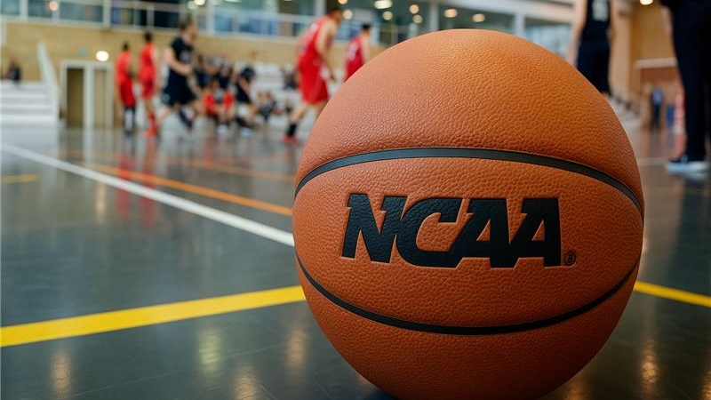 photo of basketball in training