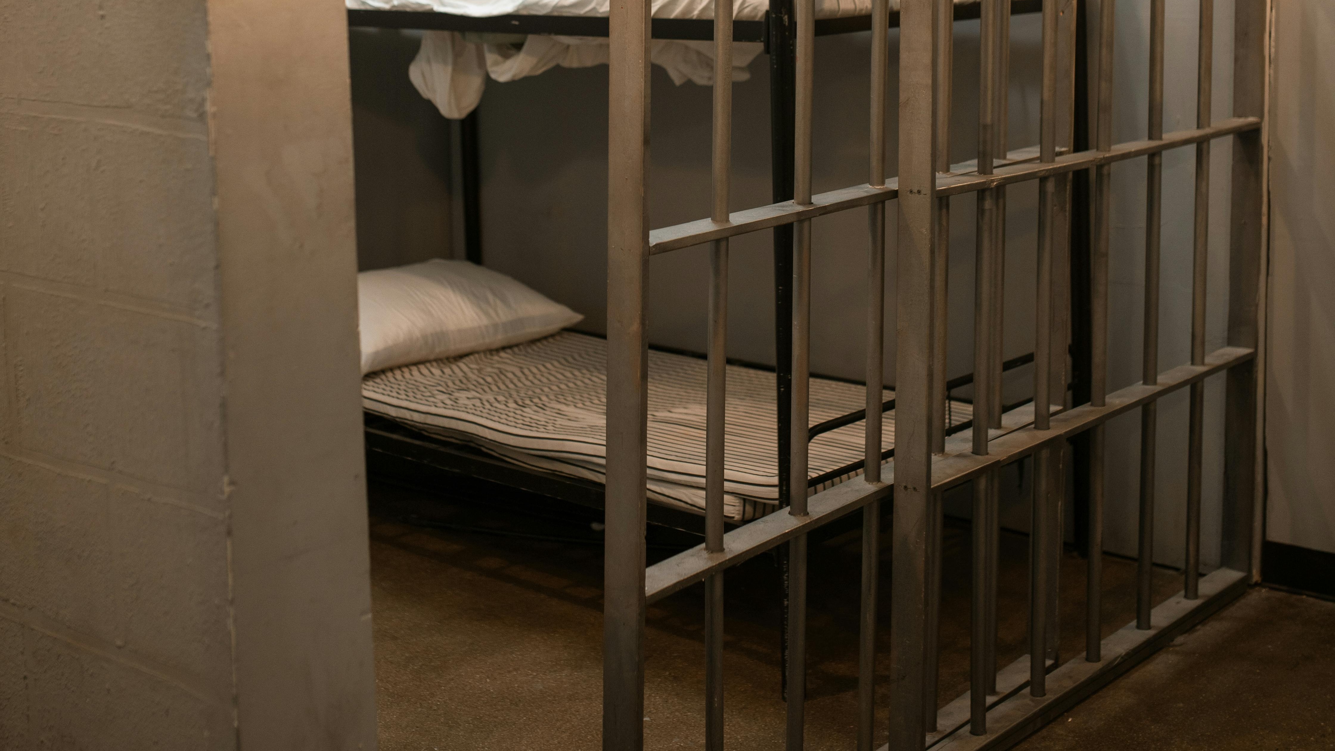Security protocols in action at an Arkansas prison.