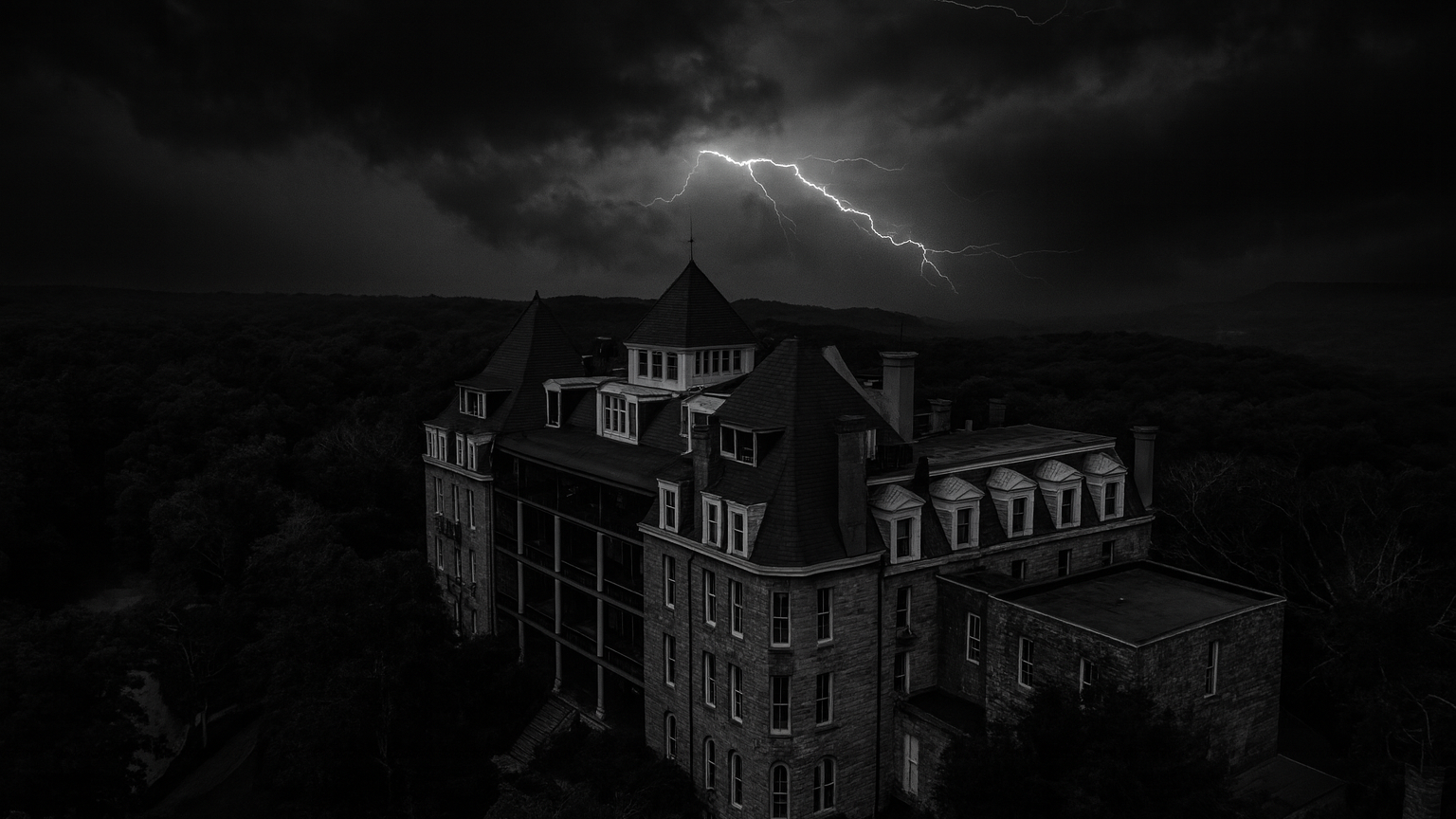 Scary hotel in Arkansas.