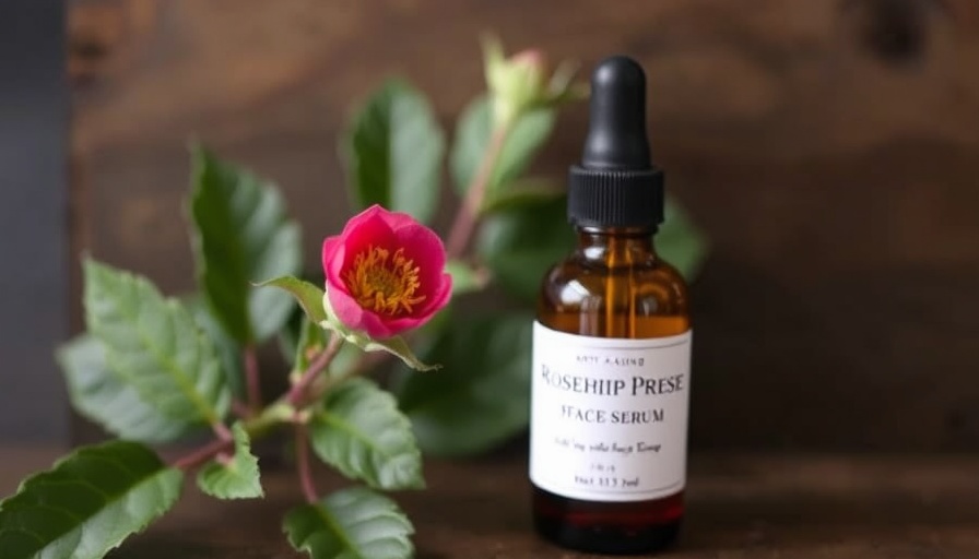 DIY Anti-Aging Rosehip Face Serum