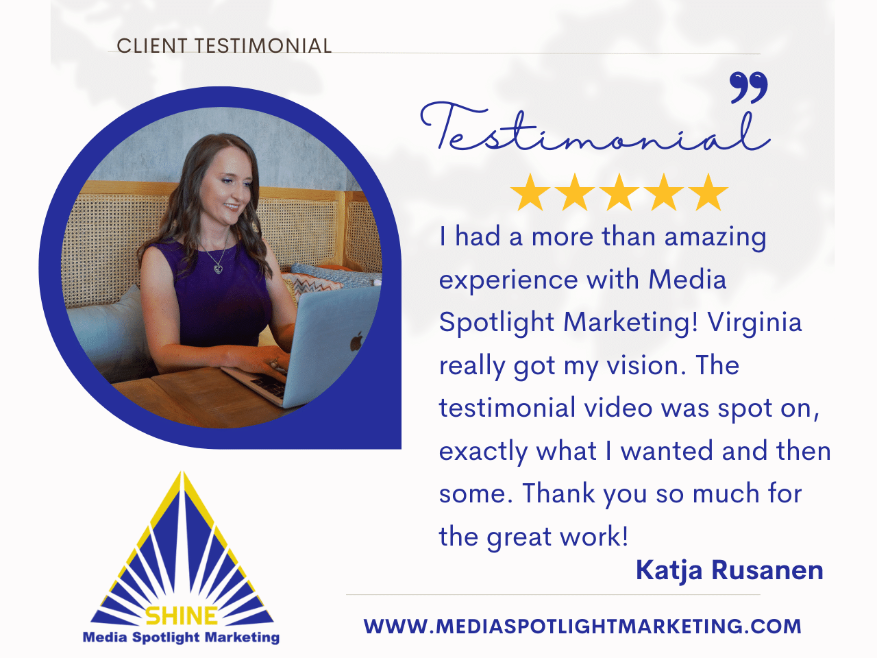 Katja Testimonial