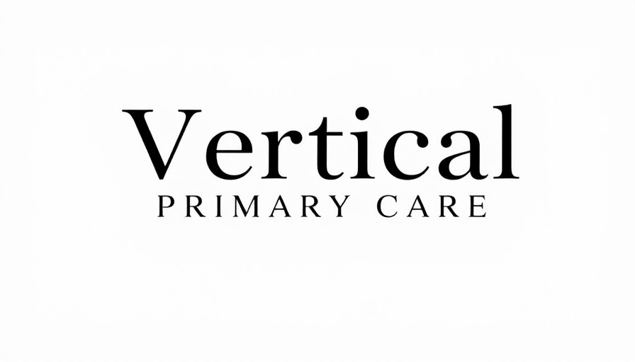 Direct Primary Care minimalist logo design on white background.