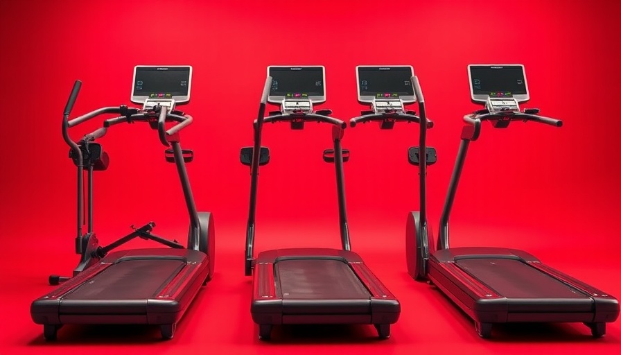 Modern elliptical machines, vibrant backdrop showcasing best elliptical machines for a low-impact workout.