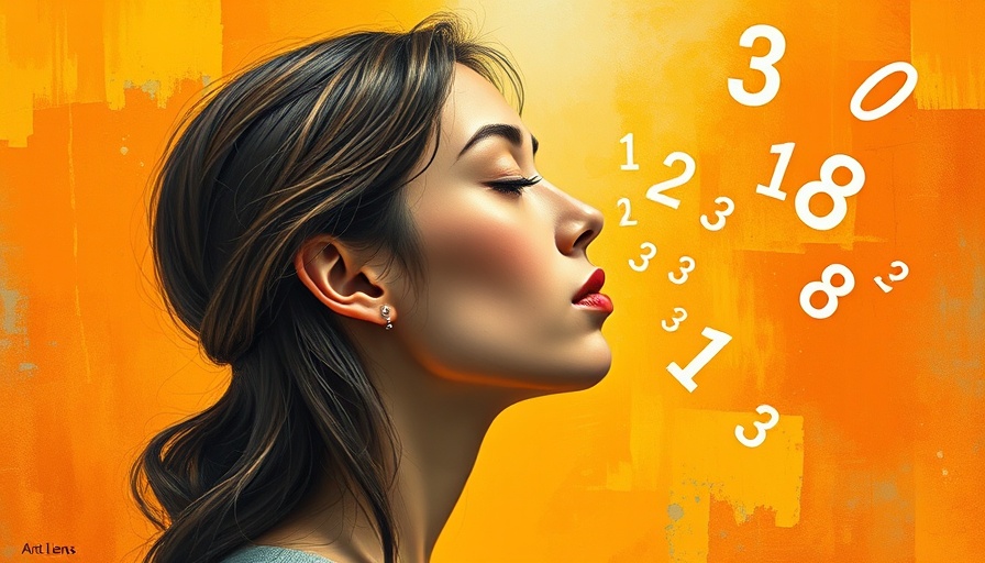 Symbolic painting of mindfulness practices for better time management.