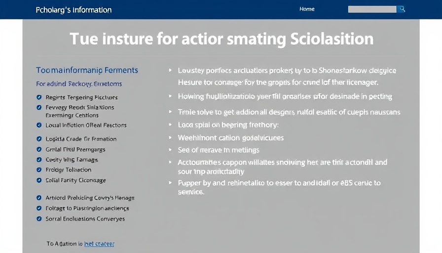 Scholarship Information