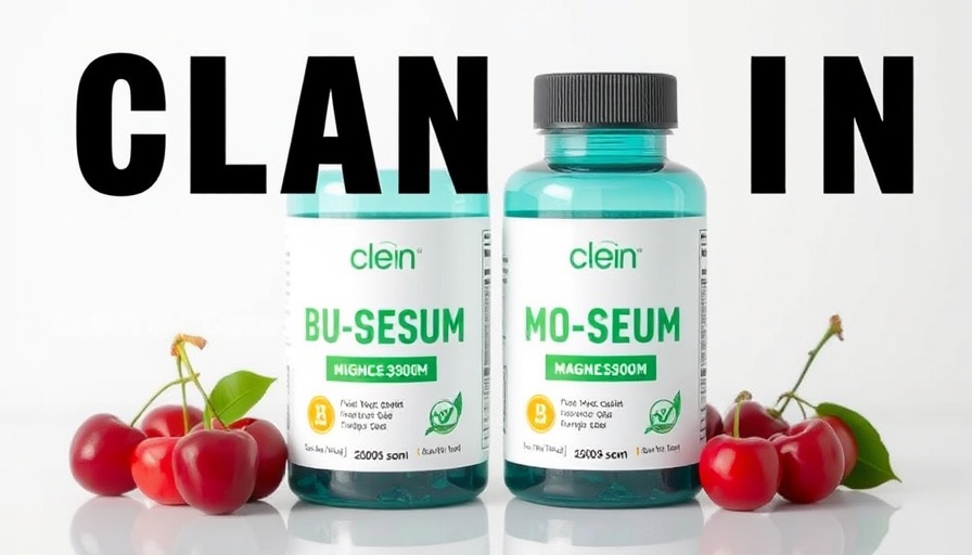 Natural skincare brands featuring magnesium supplements.