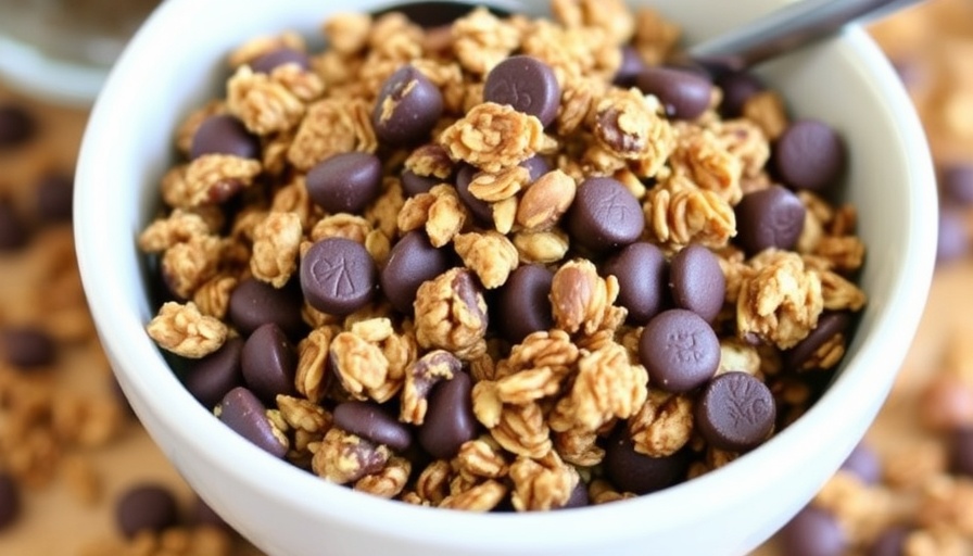 Homemade Chocolate Chunk Granola