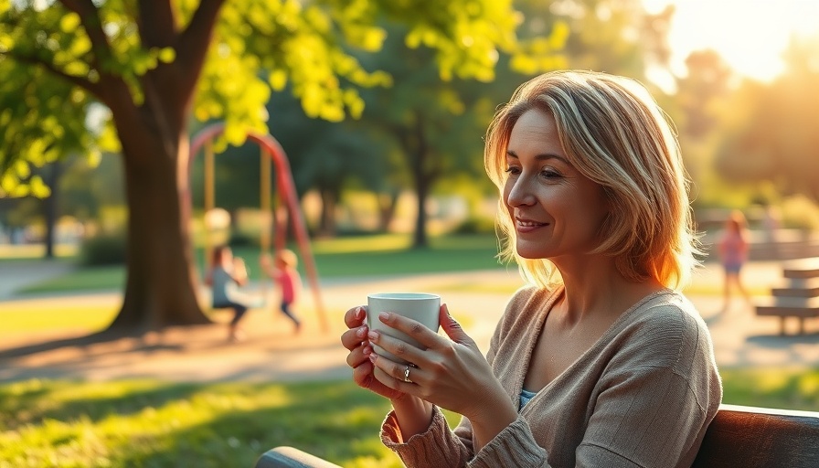 Serene woman savoring coffee, small acts of self-care, peaceful morning.
