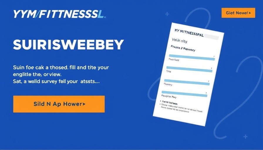 MYFITNESSPAL SURVEY SWEEPSTAKES