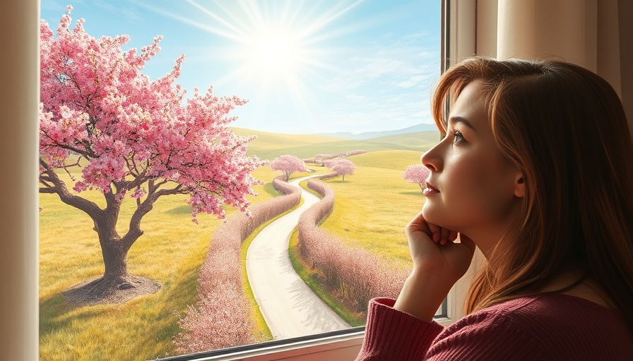 Contemplative woman pondering questions for reclaiming your life by a sunny window.